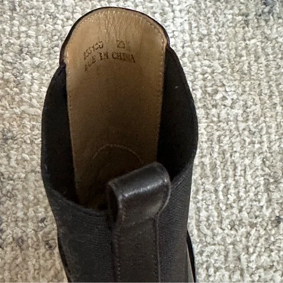 Lug Black Leather Chelsea Boots - Japan - Picture 4 of 6